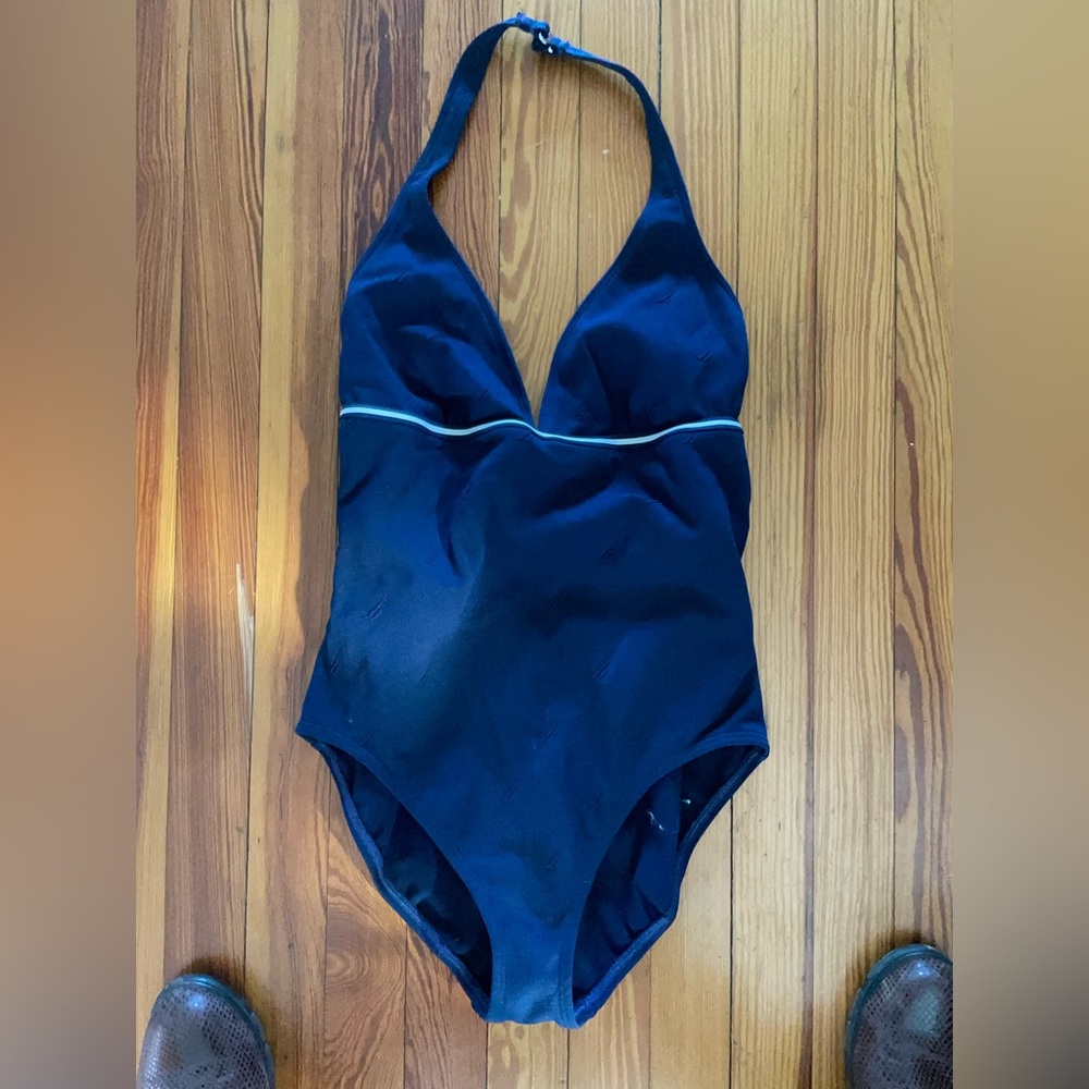 Navy nautica one piece